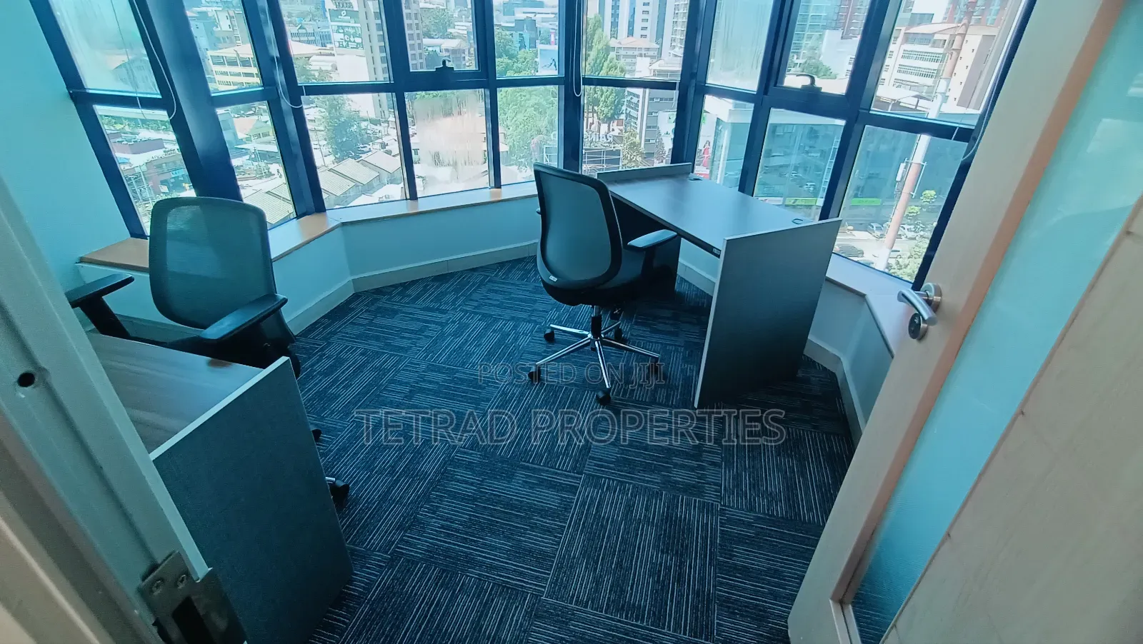5-6 Desks Furnished and Partitioned Office in Westlands Near Sarit.