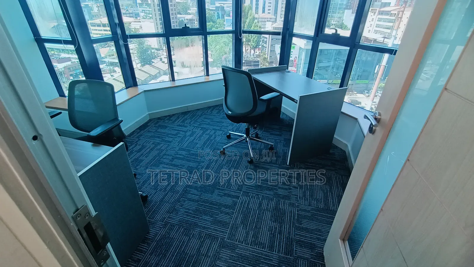 5-6 Desks Furnished and Partitioned Office in Westlands Near Sarit.