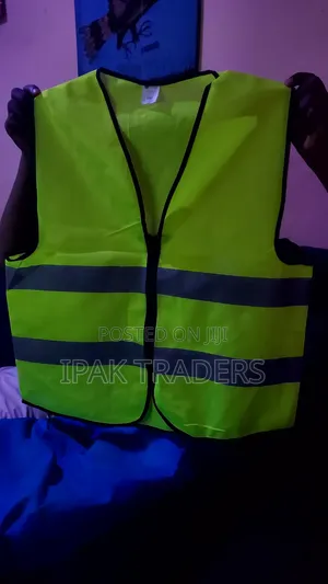Reflector Jacket Vest With Zipper High Quality