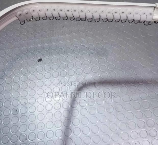 Bendable 6m Long Curtain Rail With Runners - main view