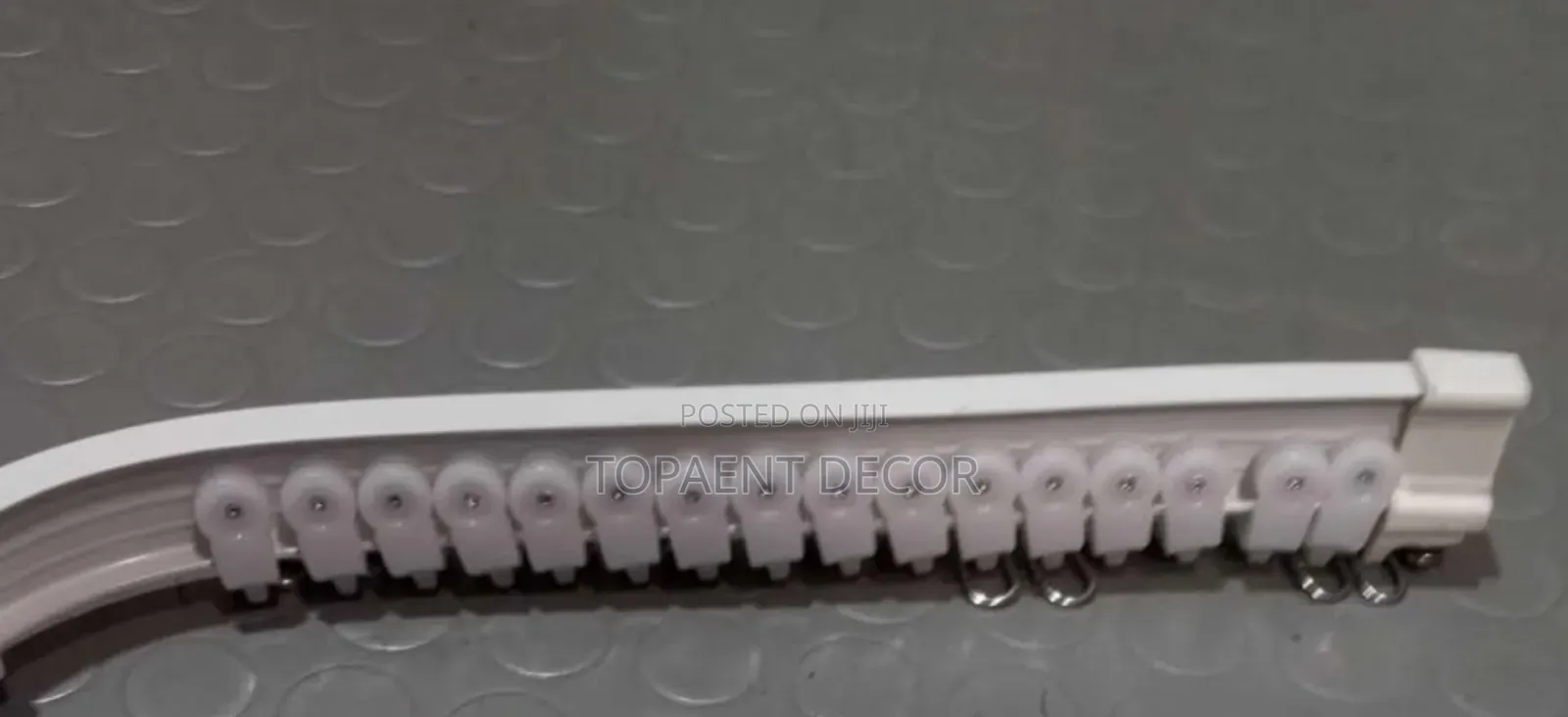 Bendable Strong And Durable White  Curtain Rail