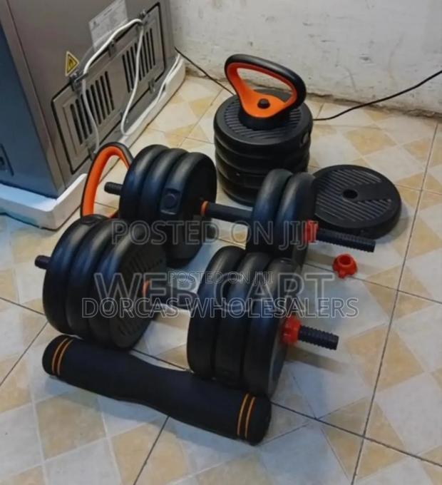 6 in 1 50kg Dumbell - main view