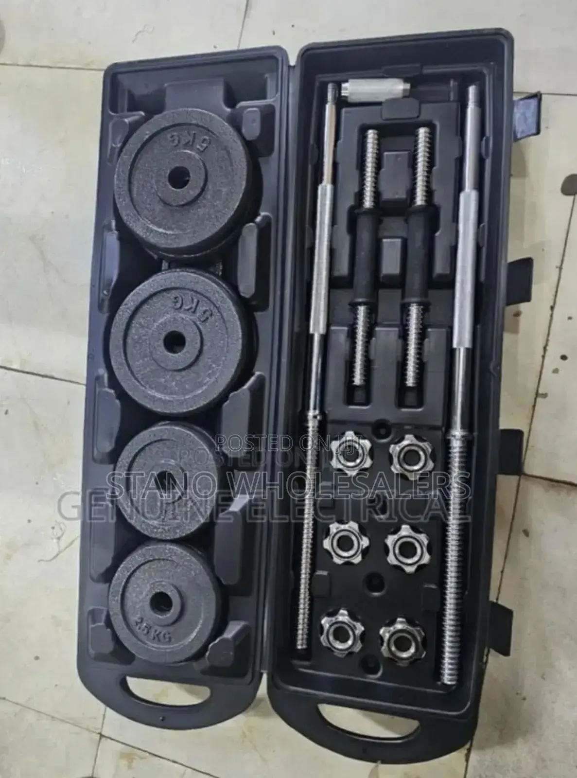 50kg Chrome Dumbell