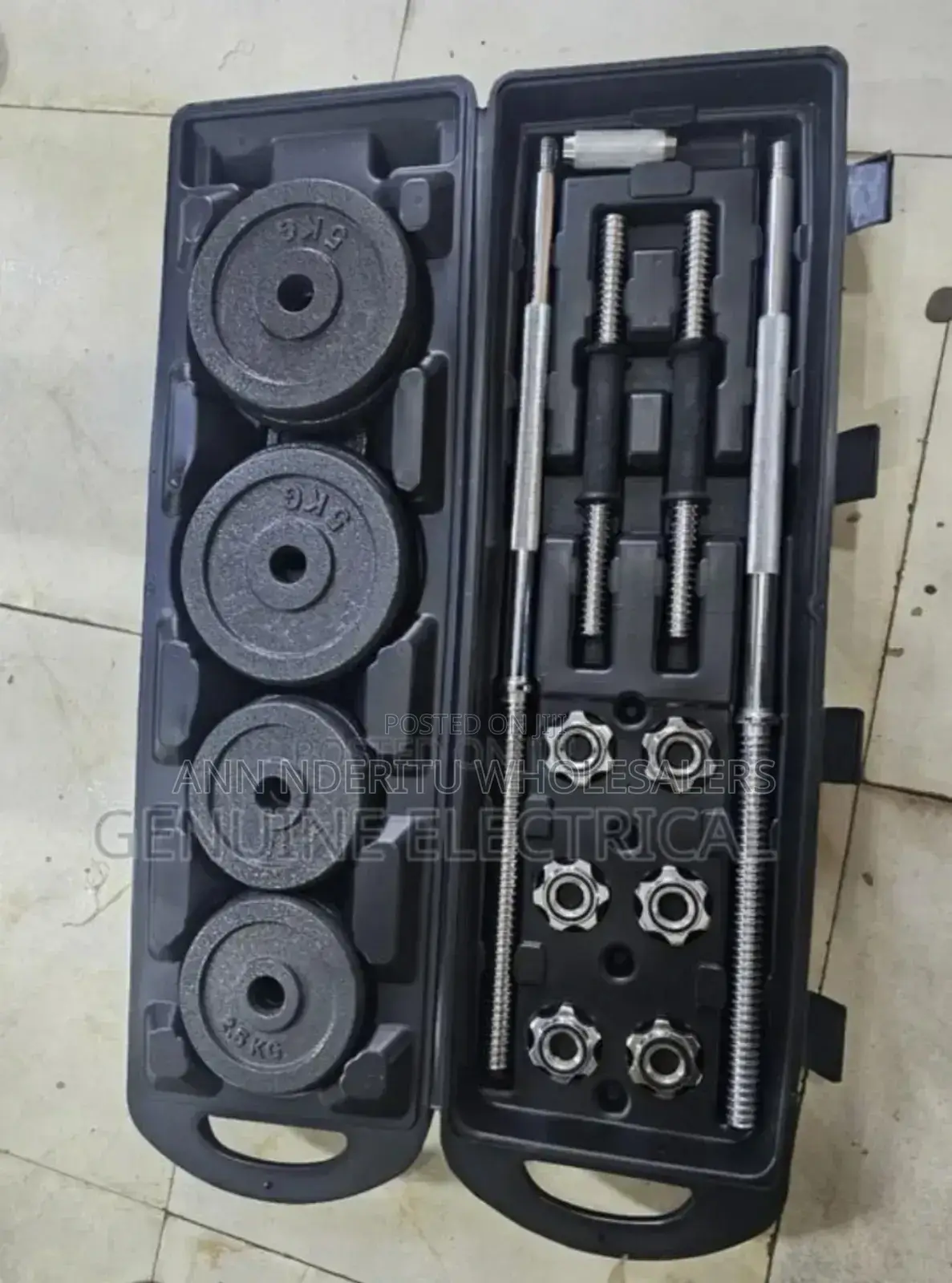 50kg Chrome Dumbell