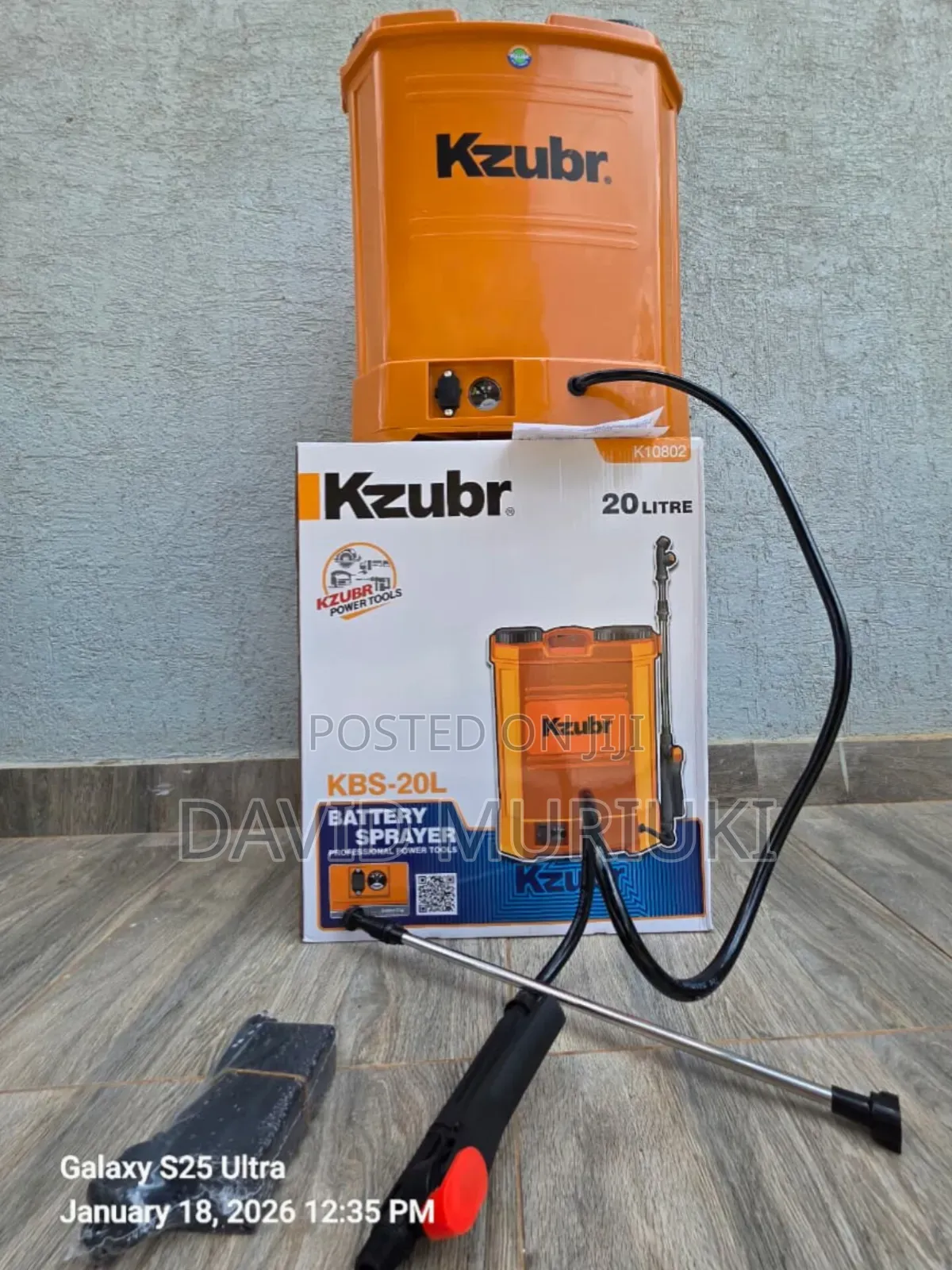 Rechargeable Knapsack Sprayer
