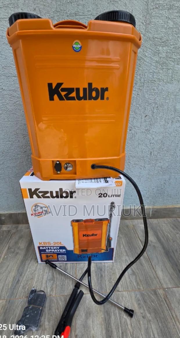 The Rechargeable Knapsack Sprayer. - main view