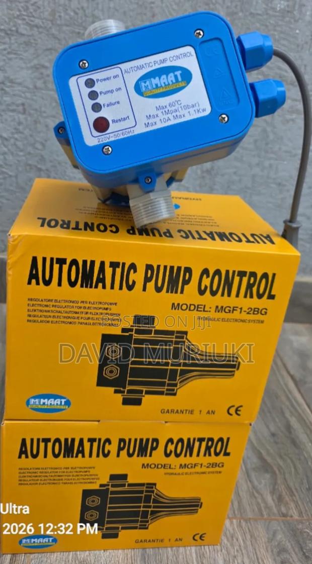 Maat Pump Control - main view