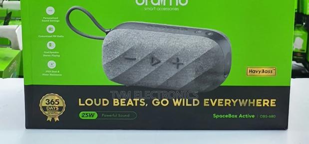 Oraimo Spacebox Active 25w Powerful Fm Custom Portable Wireles Speaker