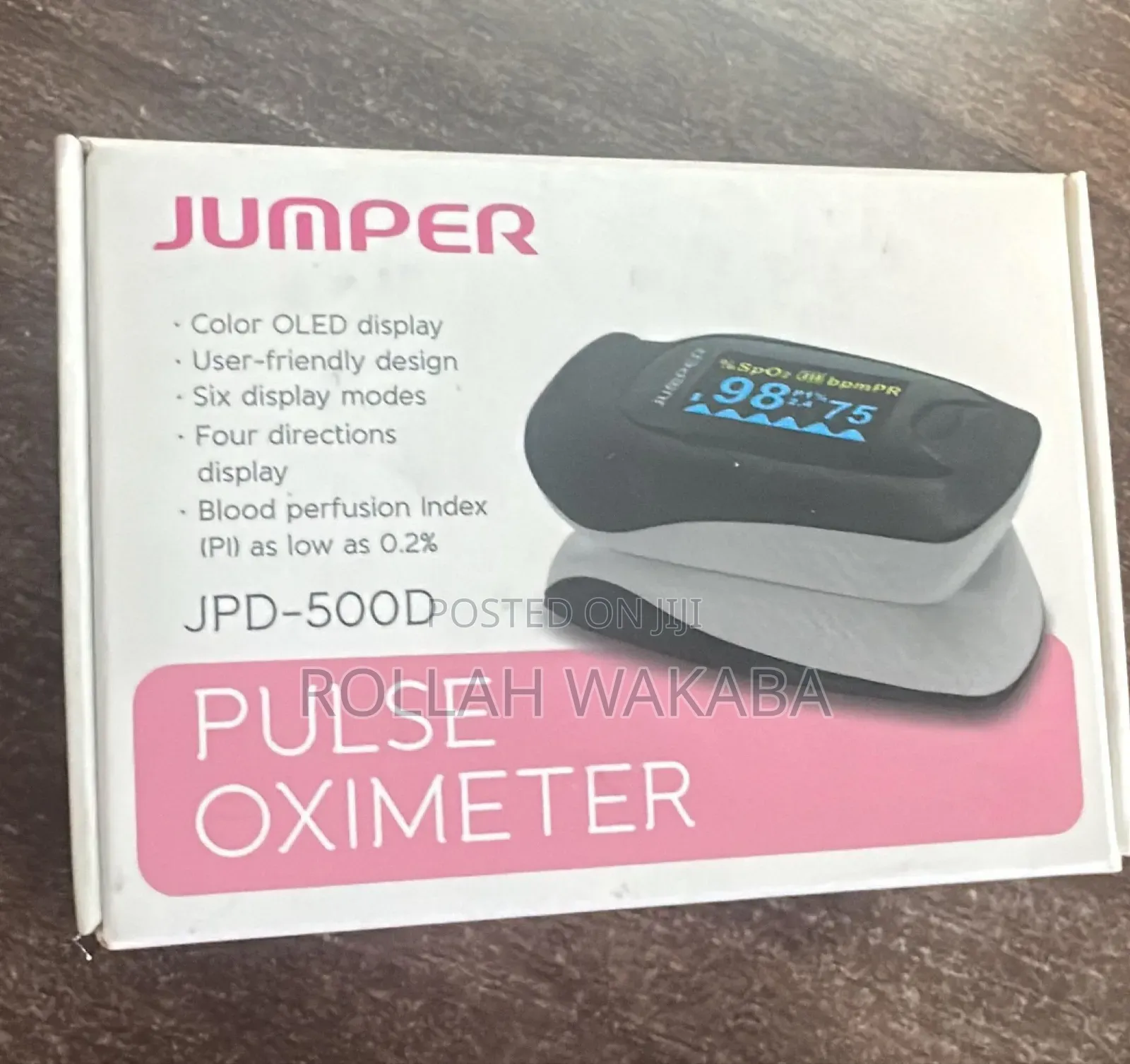 Finger Tip Pulse Oximeter-Jumper Brand