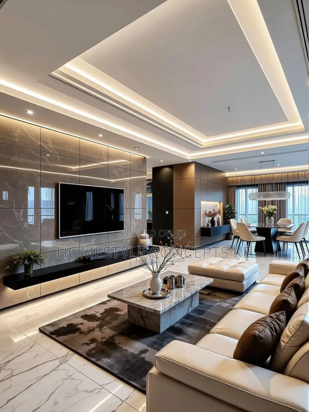 Renovation Design Kitchen Gypsum Ceiling Bathroom Tv Unit Lighting