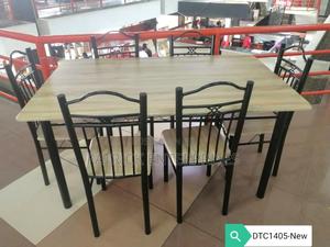 Imported Modern Wooden Dining Table 6 Seater - main view