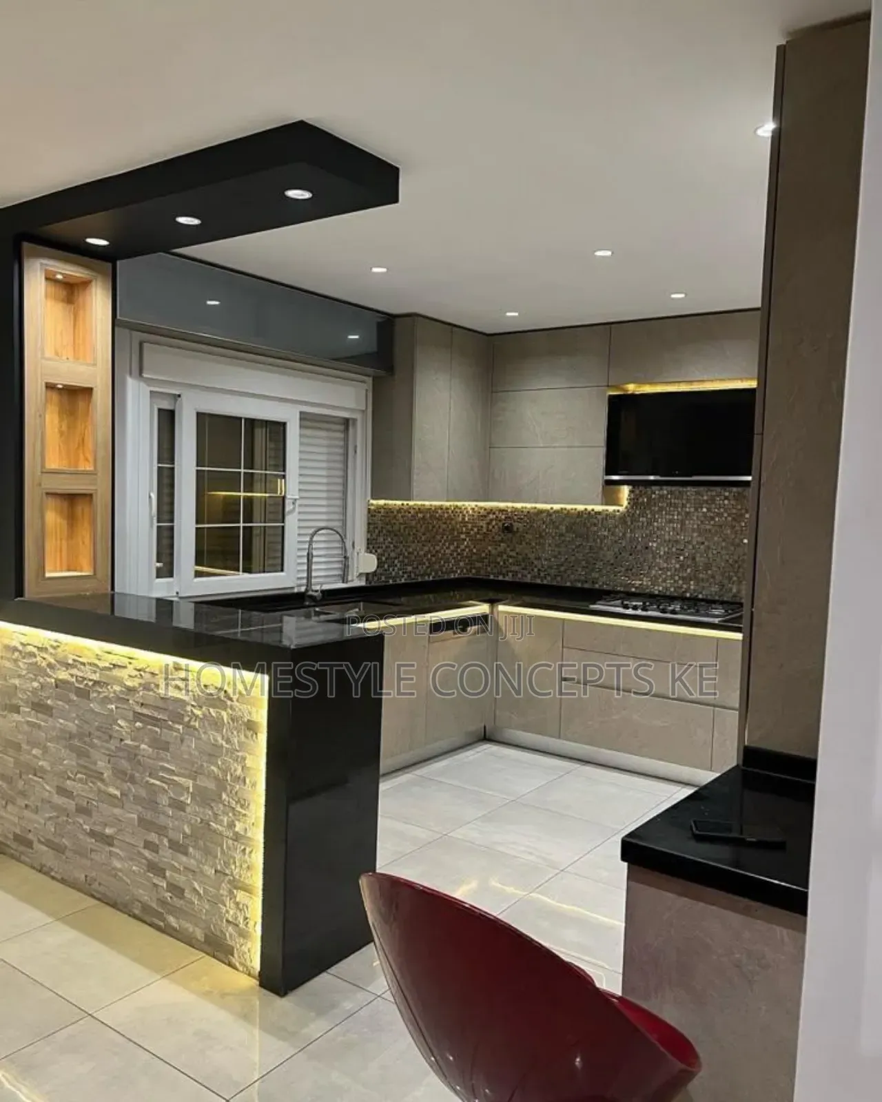 Design Renovation Interior Kitchen Ceilings Gypsum Living Bathroom