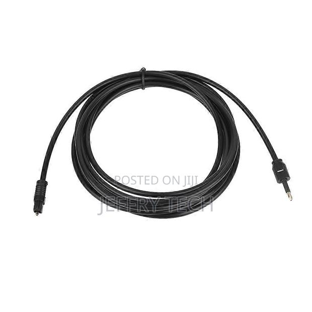3.5 Audio Optic Fiber Cable Digital Optical Audio Cable Cord ( 1mtr)