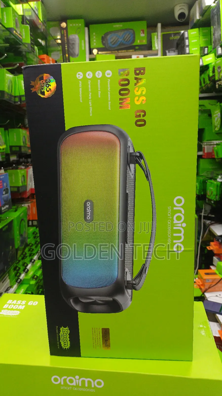 Oraimo Obs-75d Boom Bass Wireless Bluetooth Speaker