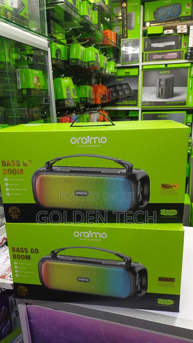 Oraimo Boom Obs-75d Wireless Speaker – 30w Heavy Bass, Rgb, Ipx5