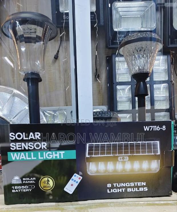 Reliable 8 Bulb Solar Sensor Wall Light/8 Bulb Solar Sensor Light