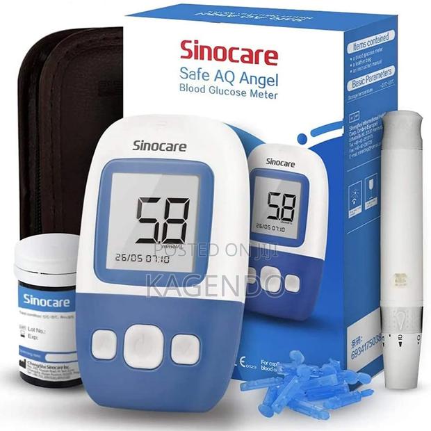 Sinocare Glucometer With Test Strips – Blood Glucose Monitoring Kit
