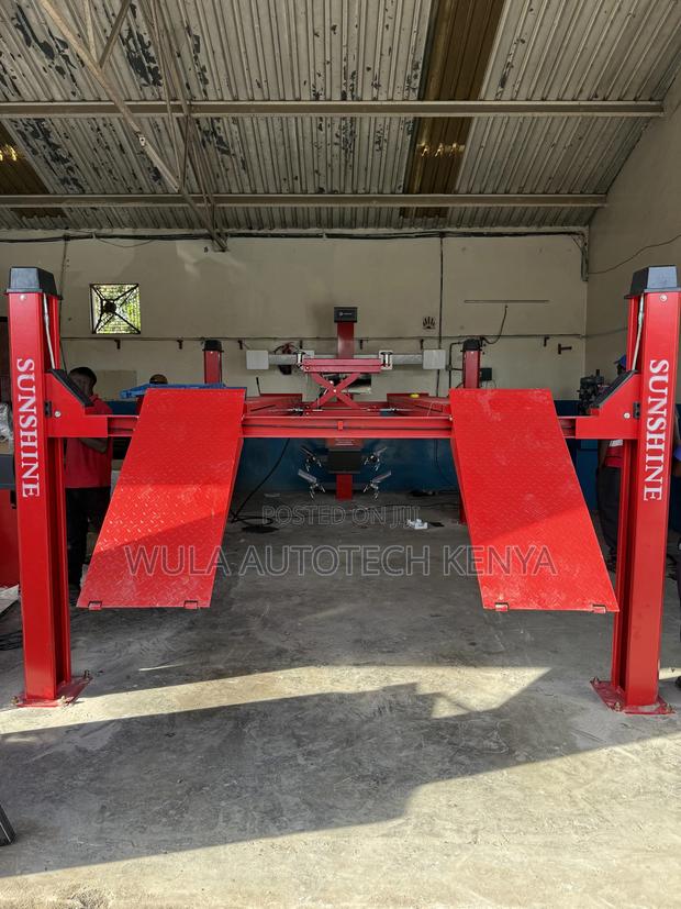 (Free Installation)Four Post Car Lift Machine - main view