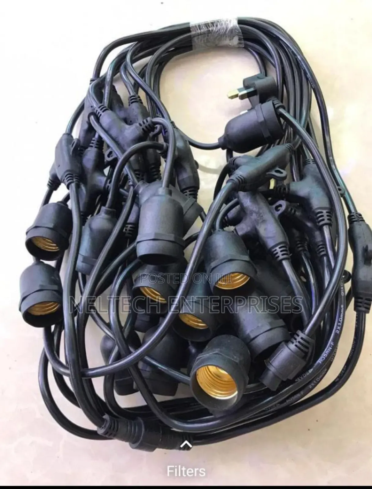 String Lights 20 Meters for 25 Bulbs