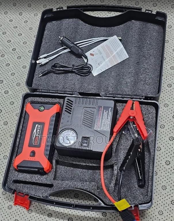Heavy Duty Car Jumper Starter With Tyre Inflator