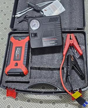 Compact Car Jumper Starter With Tyre Pump and Led Indicator - thumbnail 2