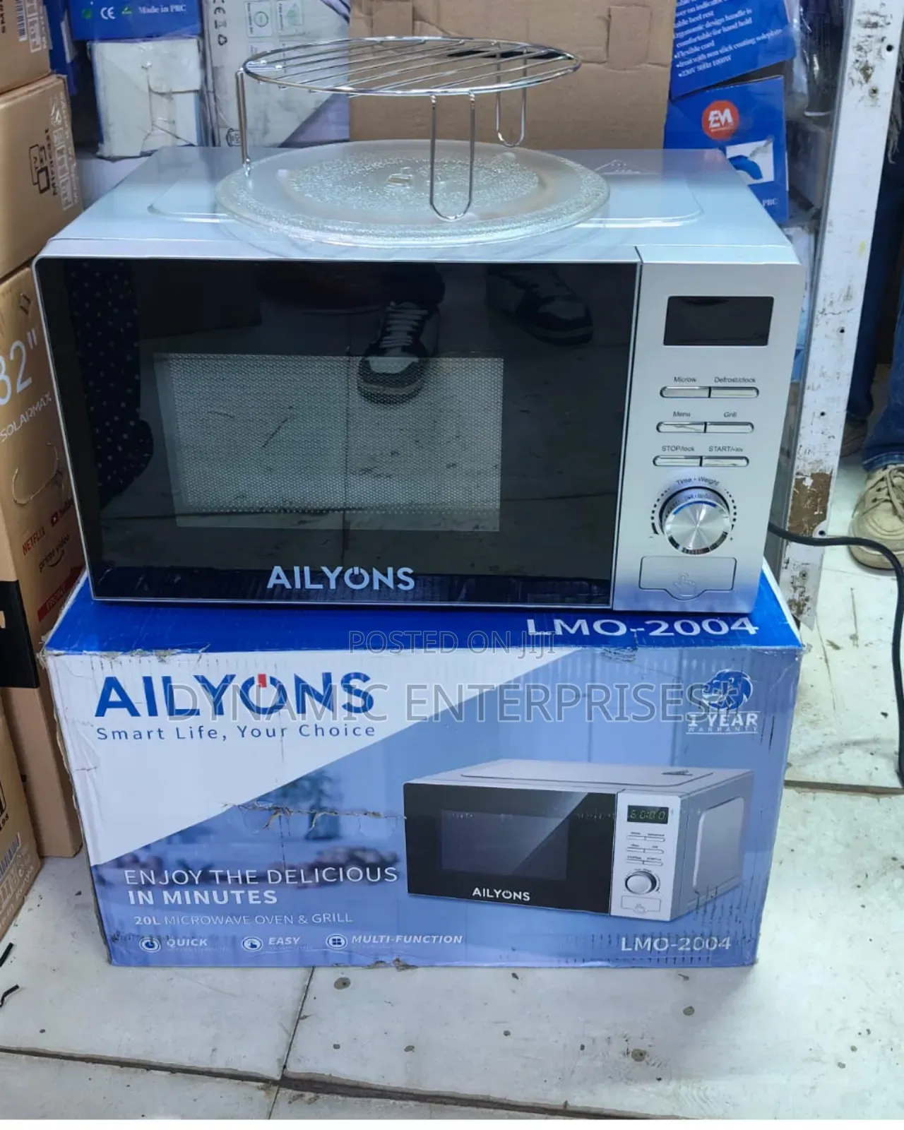 Ailyons 20 Litres Microwave With Grill