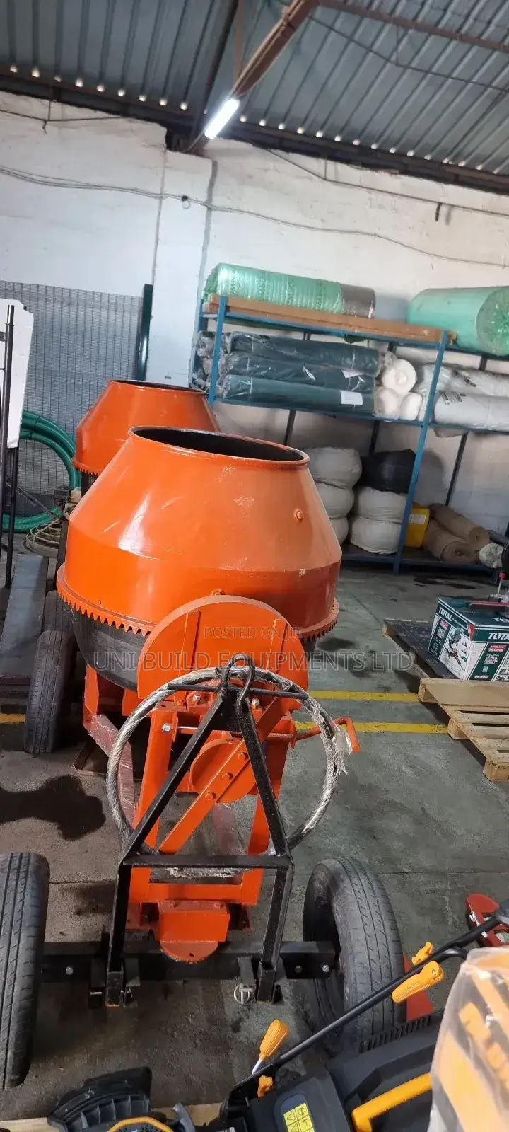 8hp 500lrts Concrete Mixer