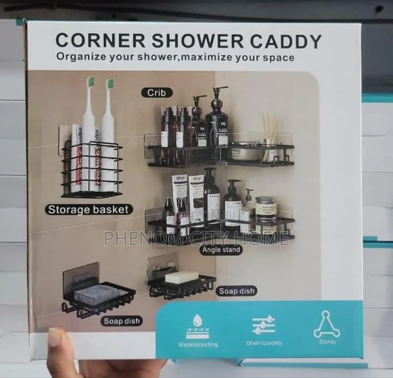 Corner Shower Caddy/Bathroom Organizer
