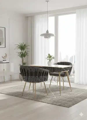 Newest Luxury Marble Dining Set With Chester Seats