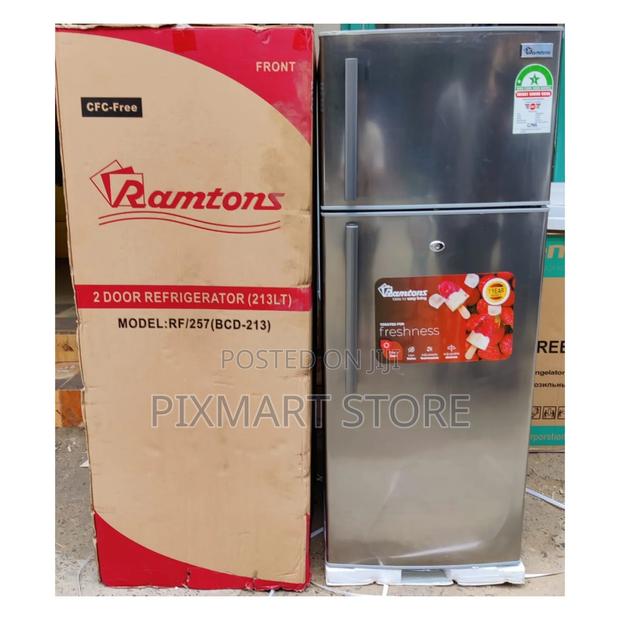 Ramtons 213l 2-Door Direct Cool Refrigerator – Rf/257 Titan, 1yr