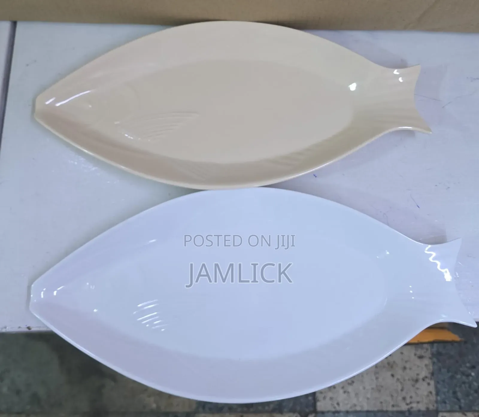 12pcs Melamine Fish Plate –Luk