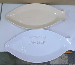 12pcs Melamine Fish Plate –Luk