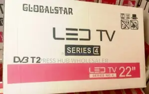 Globalstar 22-Inch Led Tv, Series 4, With DVB-T2 Digital Tuner. 