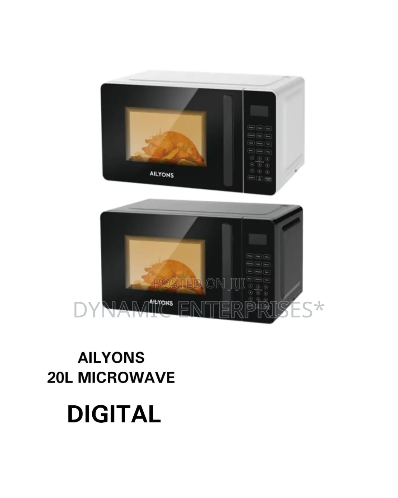 Ailyons 20l Digital Microwave With Grill