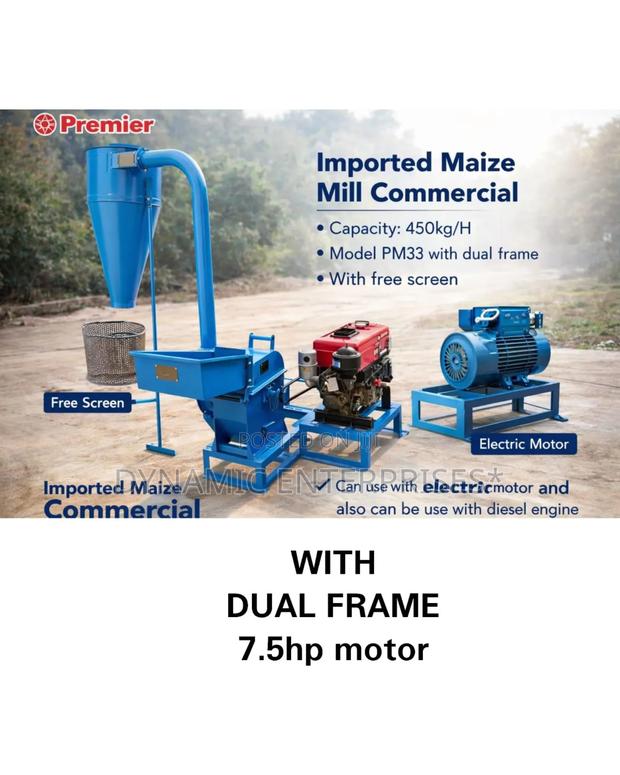 Premier Imported Commercial Maize Mill