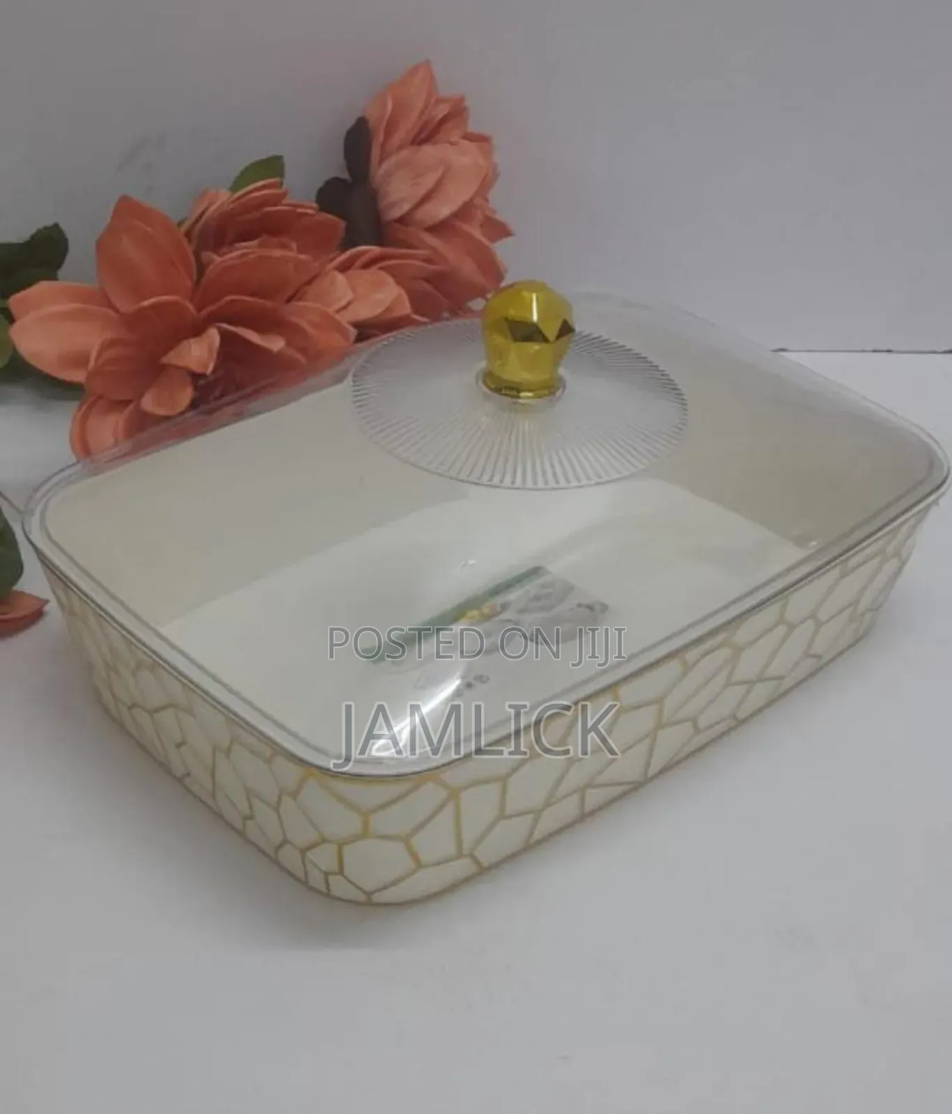 Transparent Fruit Serving Tray –Bz