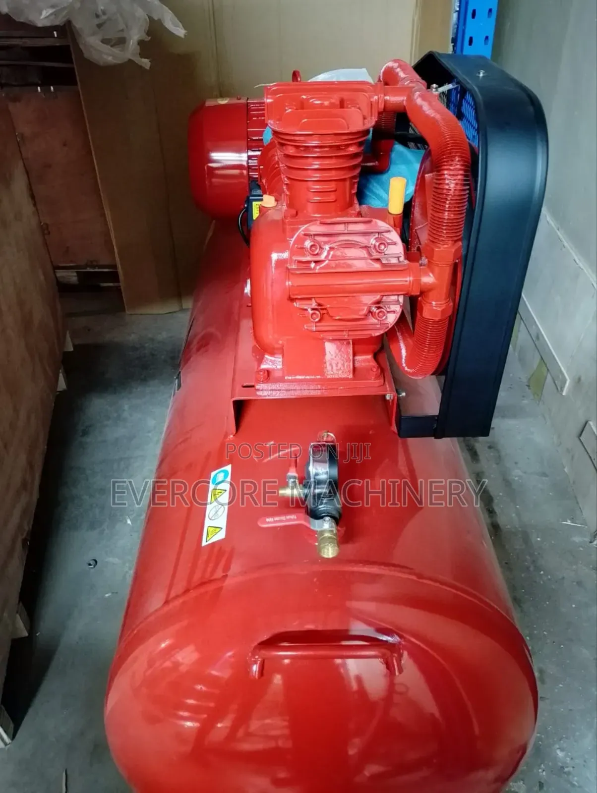 Indian 500l Electric Three Phase Air Compressor 12.5bar.