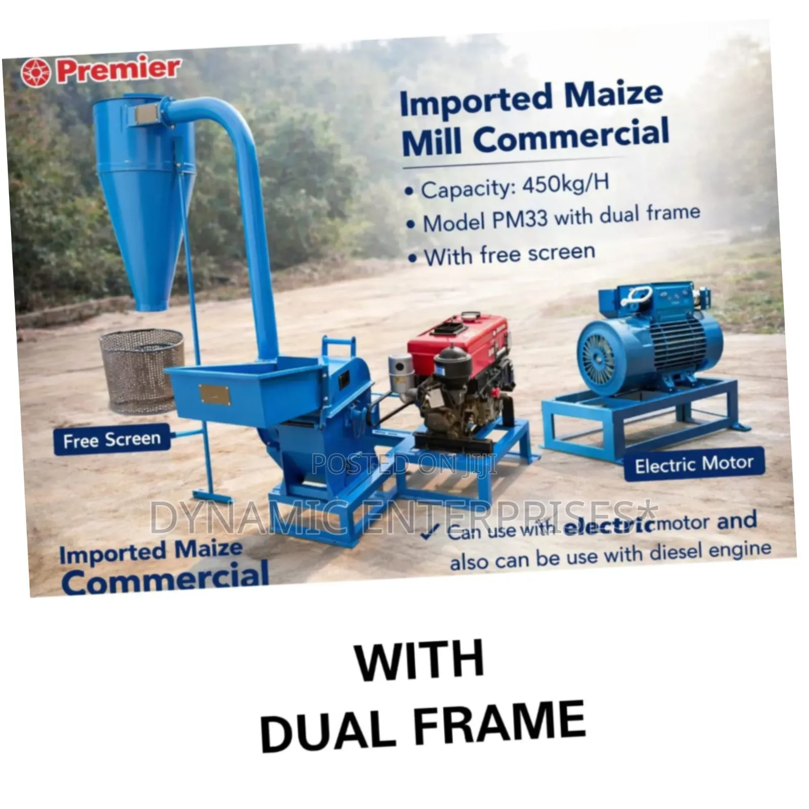 Premier Imported Commercial Maize Mill