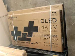 Vision Plus 50′′ Vp8850qv Qled Vidaa Flamesless Tv 
