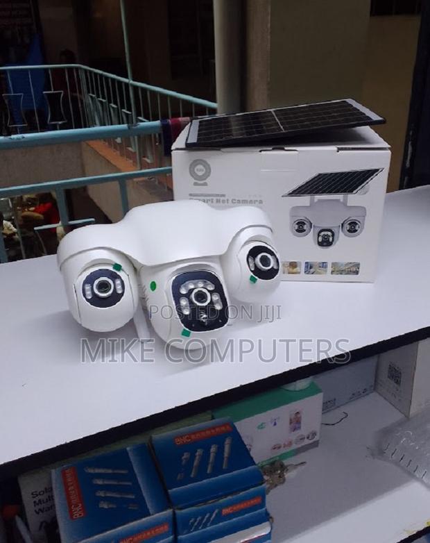 Triple Lense 4g Solar Camera+180 Watts - main view