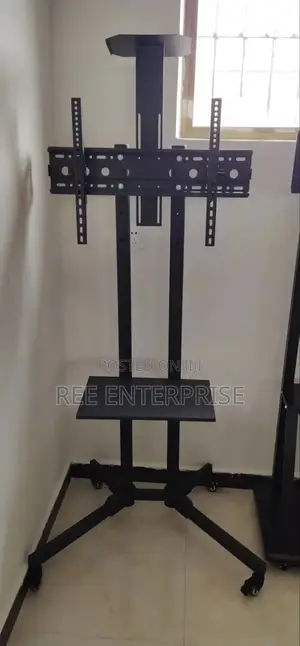 1500 Mobile/Rolling Tv Cart , Floor Tv Stand 32-75 Inch
