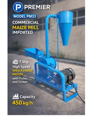 Premier Imported Commercial Maize Mill - 7.5hp High Speed