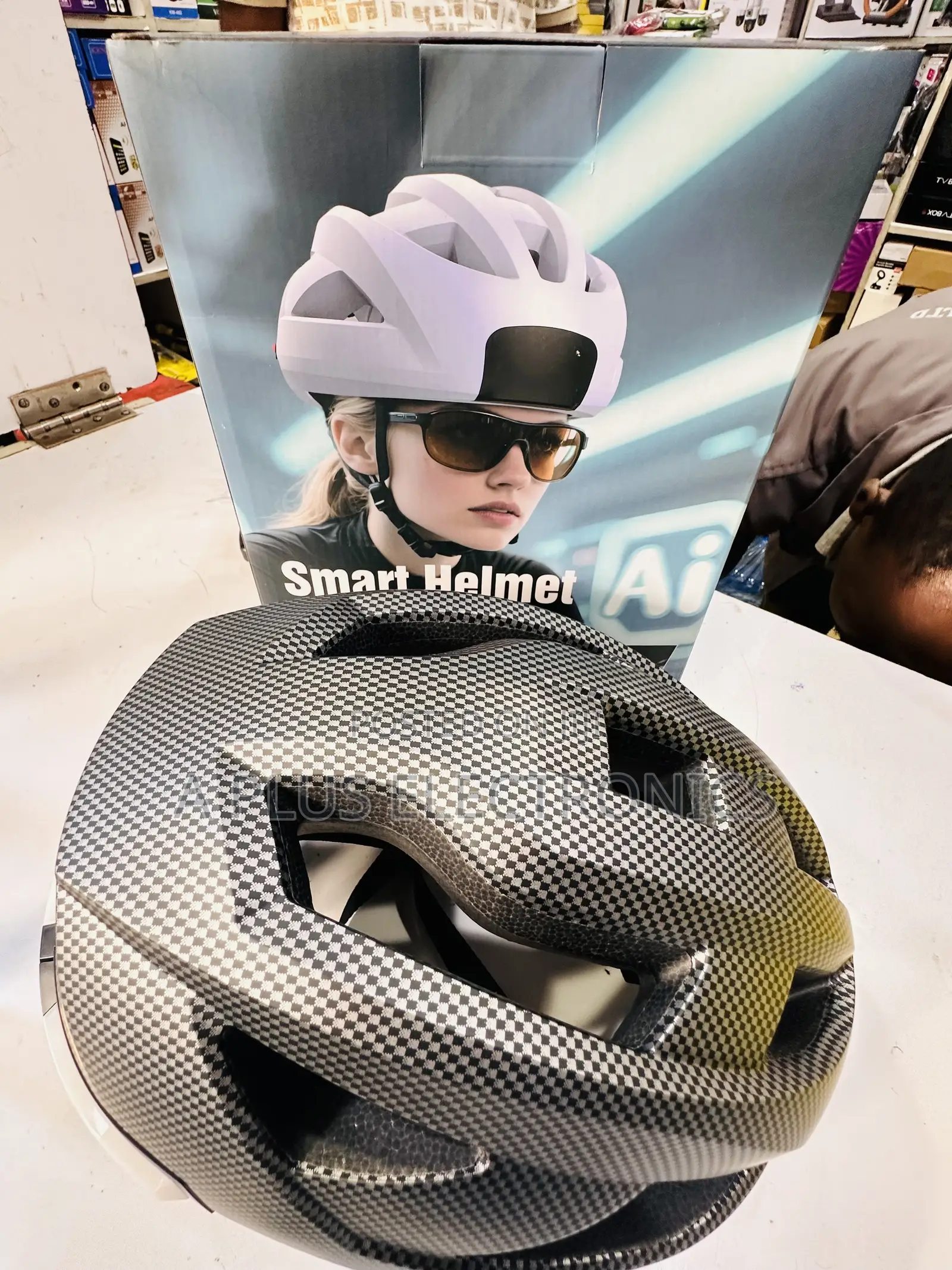  Smart Al Bike Helmet With Built-in Sound System Bluetooth