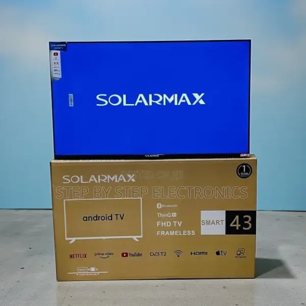 Solarmax 43 Inch Qled Smart Android Tv Netflix and Youtube Support