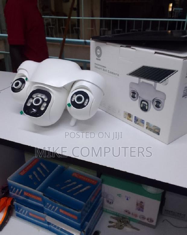 Triple Lens Solar (4g ) CCTV Solar Camera [Mobile App]