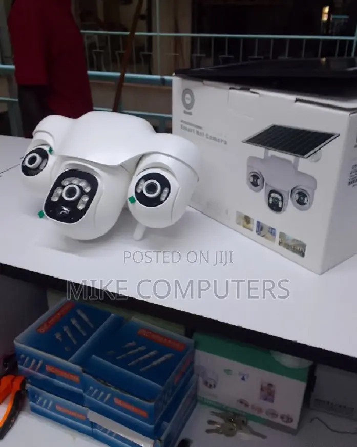 Triple Lens Solar (4g ) CCTV Solar Camera [Mobile App]