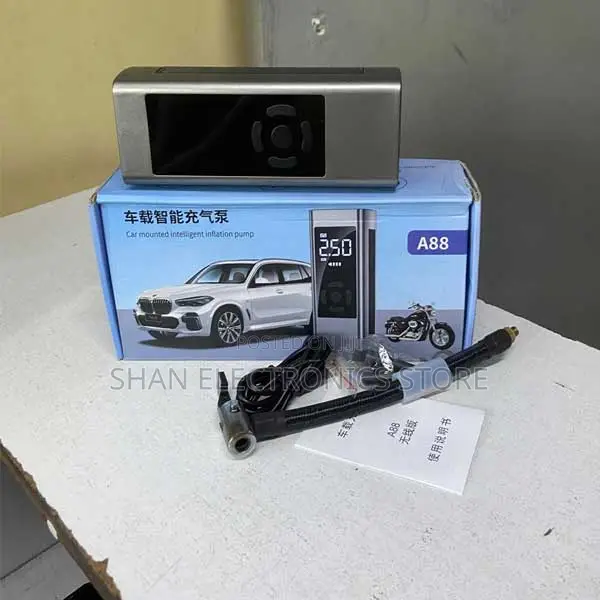 150psi Inflating Rechargeable Car Tyre Pressure Pump Inflator With LCD