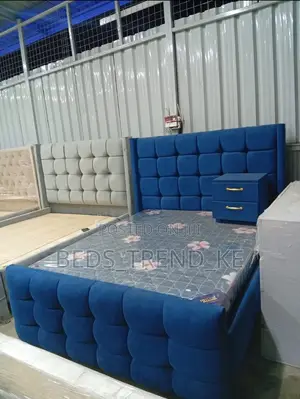 Blue Classy Box Cheter 5 by 6 Bed