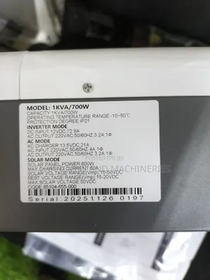 1kva 12v Solar Nyumbani Low Frequency Hybrid Inverter in Nairobi