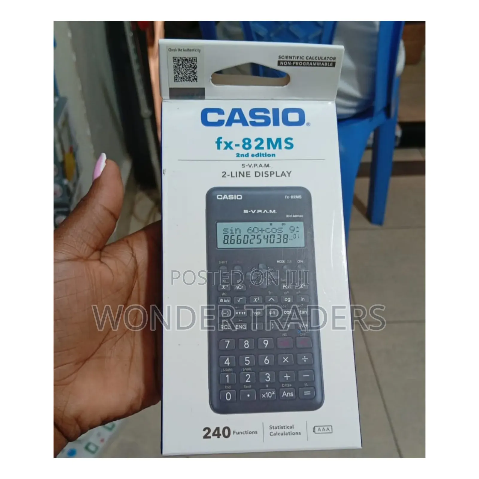 Casio Fx-82ms 2nd Edition Calculator for Students